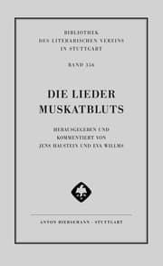 Cover von Die Lieder Muskatbluts