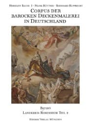 Cover von Corpus der barocken Deckenmalerei in Deutschland 12