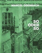 Cover von Marcel Odenbach: so oder so