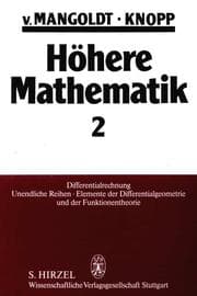 Cover von Höhere Mathematik 2