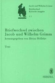 Cover von Briefwechsel zwischen Jacob und Wilhelm Grimm