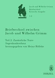Cover von Briefwechsel zwischen Jacob und Wilhelm Grimm