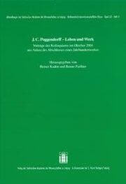 Cover von J. C. Poggendorff - Werk und Leben.