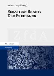 Cover von Sebastian Brant: Der Freidanck