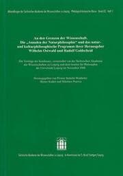 Cover von An den Grenzen der Wissenschaft