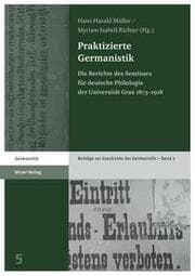 Cover von Praktizierte Germanistik