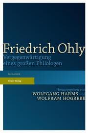 Cover von Friedrich Ohly