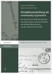 Cover von Disziplinentwicklung als 'community of practice'