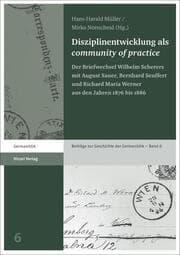 Cover von Disziplinentwicklung als 'community of practice'