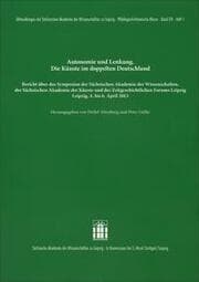 Cover von Autonomie und Lenkung. Die Künste im doppelten Deutschland