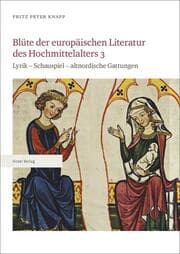 Cover von Blüte der europäischen Literatur des Hochmittelalters 3