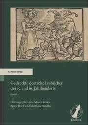 Cover von Gedruckte deutsche Losbücher des 15. und 16. Jahrhunderts. Band 2