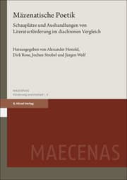 Cover von Mäzenatische Poetik