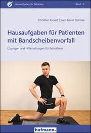 Cover von Hausaufgaben für Patienten mit Bandscheibenvorfall