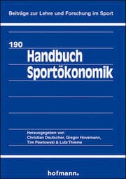 Cover von Handbuch Sportökonomik