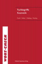 Cover von Fachbegriffe Kosmetik