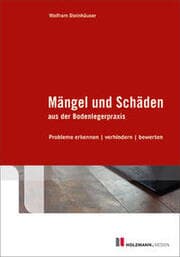 Cover von Mängel und Schäden aus der Bodenlegerpraxis