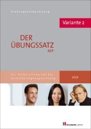 Cover von Übungssätze für den schriftlichen Teil der Ausbildereignungsprüfung mit Lösungsvorschlägen Variante 2