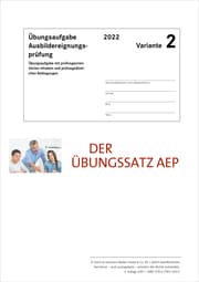 Cover von Der Übungssatz zur AEP - Variante 2