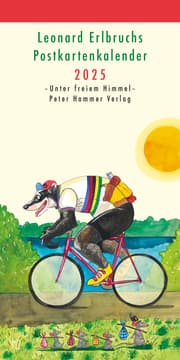 Cover von Leonard Erlbruchs Postkartenkalender 2025