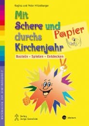 Cover von Mit Schere und Papier durchs Kirchenjahr
