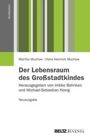 Cover von Der Lebensraum des Großstadtkindes