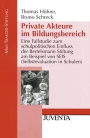 Cover von Private Akteure im Bildungsbereich