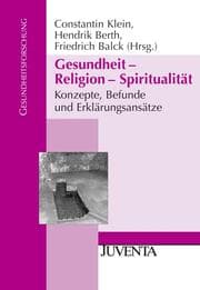 Cover von Gesundheit, Religion, Spiritualität