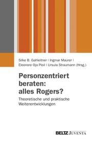Cover von Personzentriert beraten: alles Rogers?