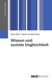 Cover von Wissen und soziale Ungleichheit