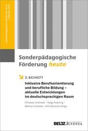 Cover von Inklusive Berufsorientierung und berufliche Bildung - aktuelle Entwicklungen im deutschsprachigen Raum