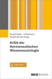 Cover von Kritik der Hermeneutischen Wissenssoziologie