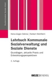 Cover von Lehrbuch Kommunale Sozialverwaltung und Soziale Dienste
