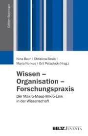 Cover von Wissen - Organisation - Forschungspraxis