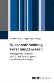 Cover von Wissensforschung - Forschungswissen