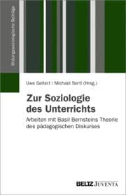 Cover von Zur Soziologie des Unterrichts