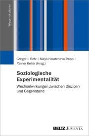Cover von Soziologische Experimentalität