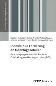 Cover von Individuelle Förderung an Ganztagsschulen