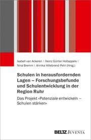 Cover von Schulen in herausfordernden Lagen - Forschungsbefunde und Schulentwicklung in der Region Ruhr