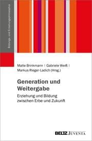 Cover von Generation und Weitergabe