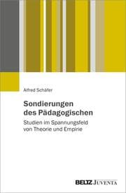 Cover von Sondierungen des Pädagogischen