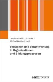 Cover von Verstehen und Verantwortung in Organisationen und Bildungsprozessen