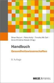 Cover von Handbuch Gesundheitswissenschaften