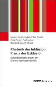 Cover von Rhetorik der Inklusion, Praxis der Exklusion