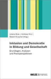 Cover von Inklusion und Demokratie in Bildung und Gesellschaft