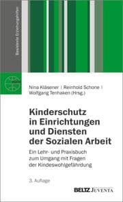 Cover von Kinderschutz in Einrichtungen und Diensten der Sozialen Arbeit