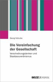 Cover von Die Vereinfachung der Gesellschaft