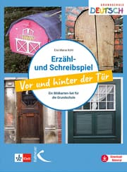 Cover von Erzähl- und Schreibspiel Vor und hinter der Tür