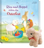 Cover von Rica und Hoppel retten das Osterfest mit Stoffschaf