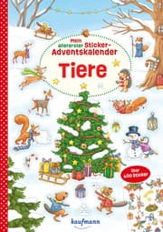 Cover von Mein allererster Sticker-Adventskalender - Tiere